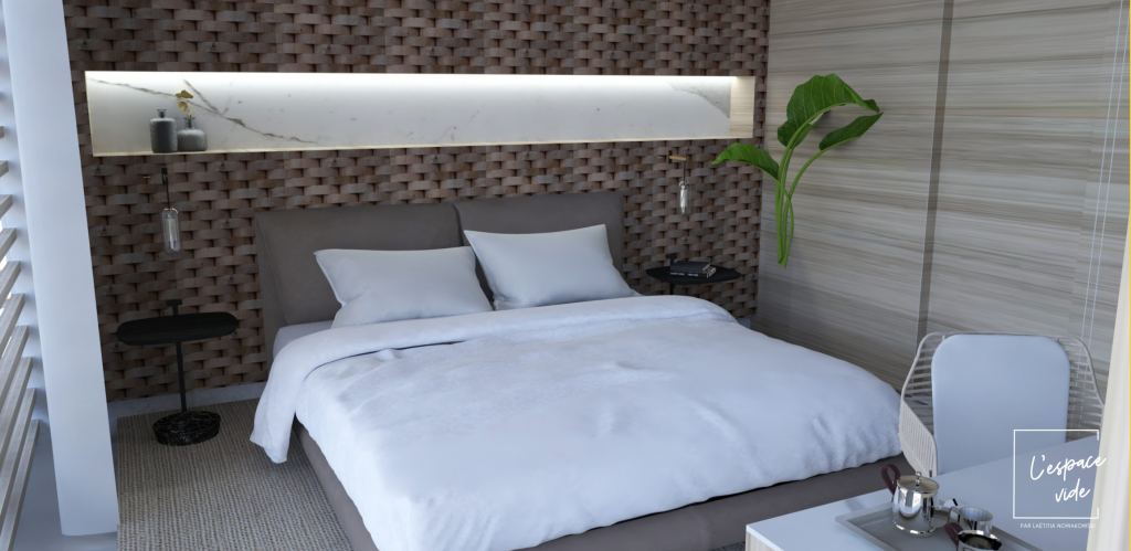 Projets fictifs Plans 3D Laetitia Nowakowski Architecte d'intérieur 1
